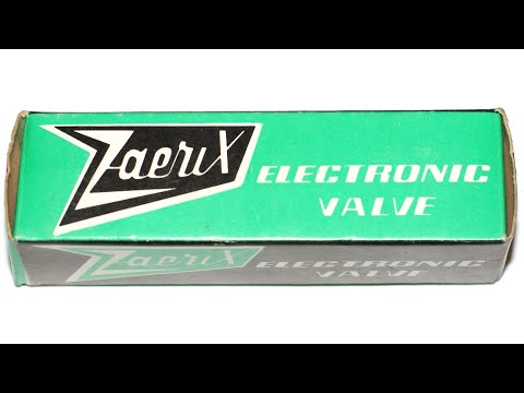 Unboxing A Zaerix 6BA6 EF93 CV454 Made In USSR Vacuum Tube #UnboxingVintageElectronicComponents