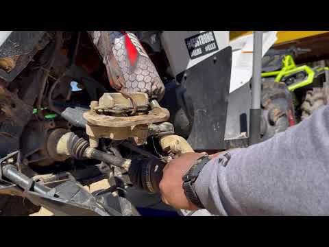 CAN AM RENEGADE | FRONT CV AXLE REPLACEMENT | DIY