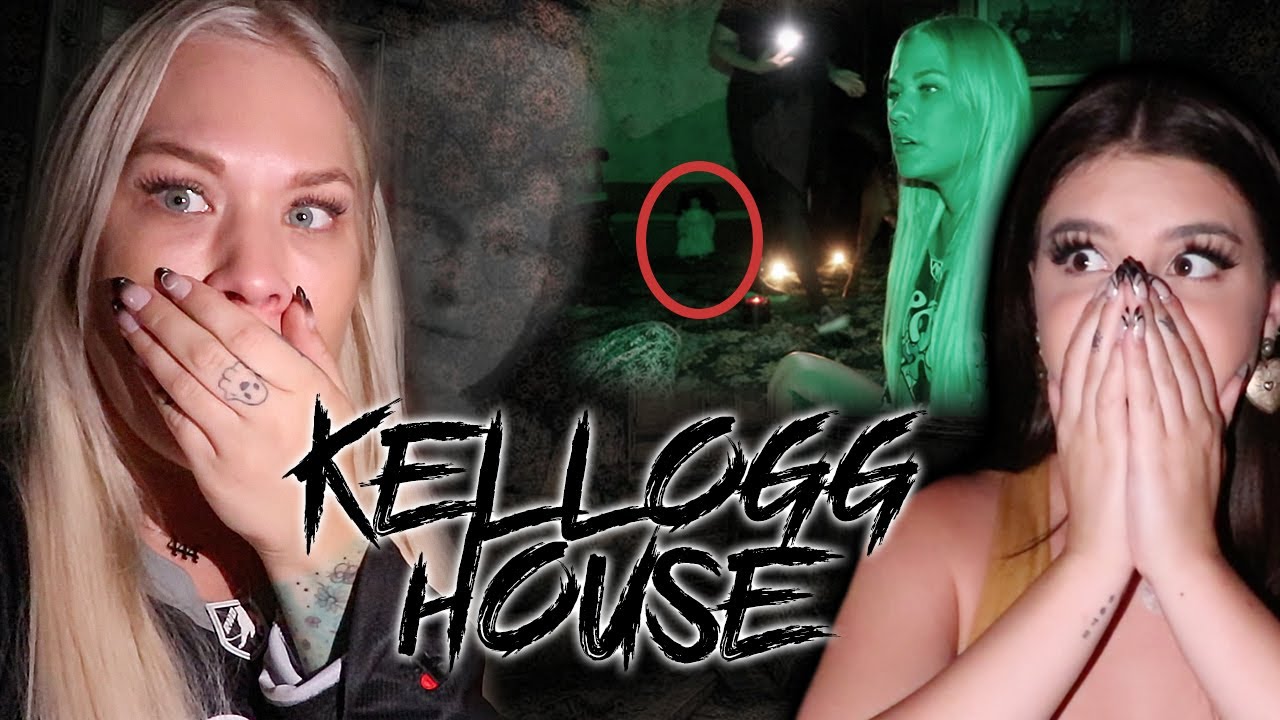 ANGRY SPIRIT GRABS MY FRIEND (THE HAUNTED KELLOGG HOUSE)