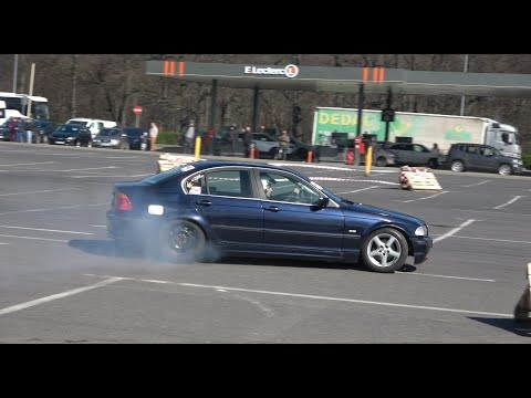 1 Runda Millers Oils Tarmac Academy Leclerc Świdnica 2024 - Wojciechowski / Wojciechowski - BMW E46