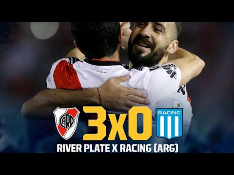 River Plate 3 x 0 Racing - Gols e Resumo - Libertadores 2018