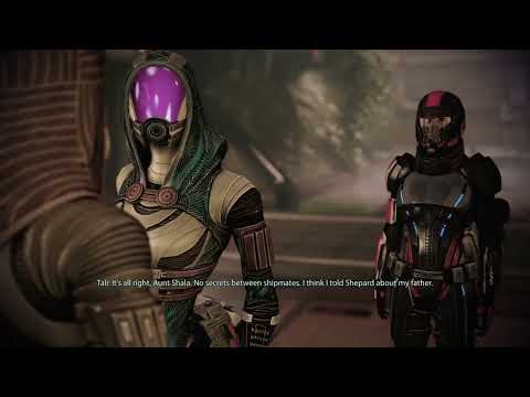 Mass Effect 2: Talking to Shala'Raan Before the Alarei (Tali Loyalty Mission)