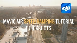 Mavic Air | Speed Ramping Tutorial with Final Cut Pro X | Quickshots