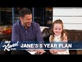 Jimmy Kimmel Helps 5-Year-Old Daughter Plan Her Future
