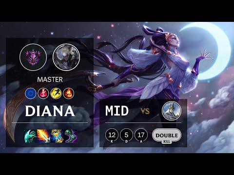 Diana Mid vs Galio - EUW Master Patch 11.1