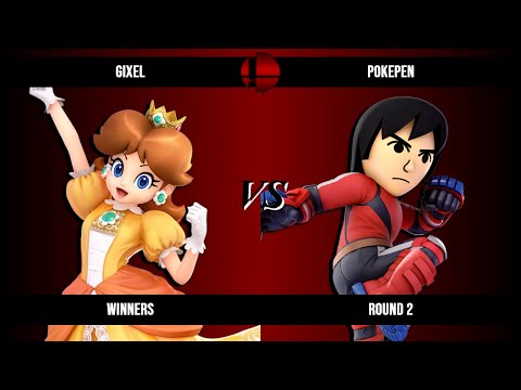 Back in Blood 4 - Gixel (Daisy) vs Pokepen (Mii Brawler) - Winners Round 2