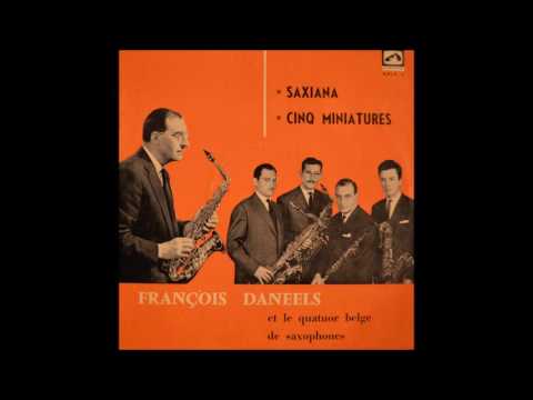 François Daneels et le quatuor belge de saxophone - Saxiana