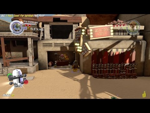 Lego Star Wars The Force Awakens: DLC / Poe's Quest For Survival FREE PLAY (All Collectibles) - HTG