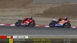 WSBK 2002 09   USA Round  Laguna Seca  Race 2