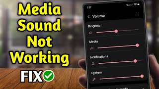 Media Sound Not Working in Samsung - Samsung mobile ka sound kaise thik kare / Fixed