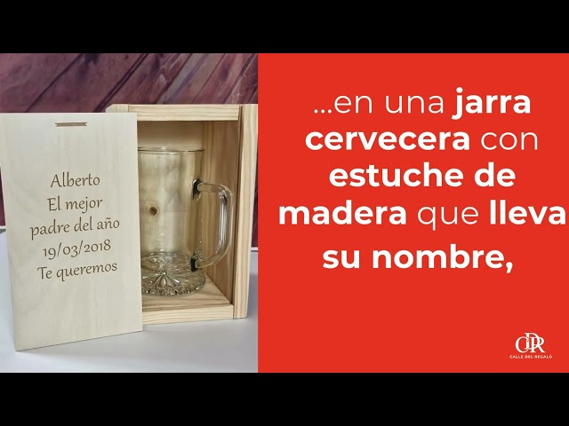 Vídeo relacionado con Bee Ingenious Jarra cerveza personalizada Maestro cervecero y del Atletico de cristal esmerilado con nombre y año personalizados Regalos para hombres. Regalos para padre, hermanos. (Maestro Atlético)