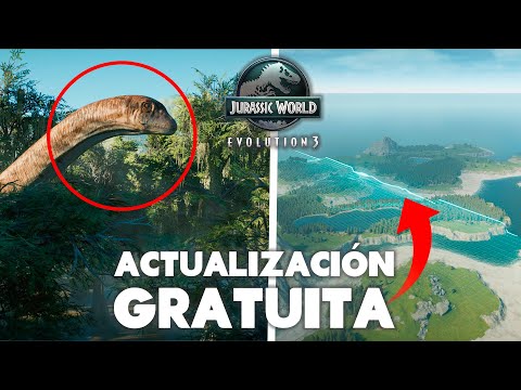 Jurassic World Evolution 3 añade una nueva especie de forma gratuita
