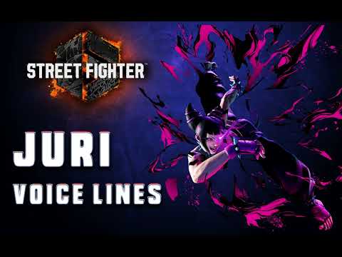 Street Fighter 6: Juri Han Voice Lines + Efforts