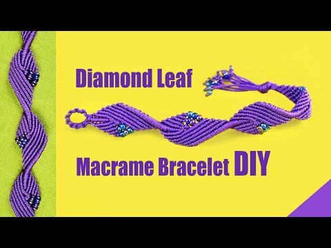 Spiral Macrame Patterns DIY Macrame Spiral Bracelets