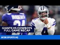 Giants vs Cowboys: Dak Prescott dominates, Dallas improves to 4-1 [Full Recap] | CBS Sports HQ