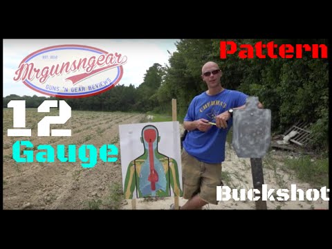Understanding Shotgun Patterns With 12ga Buckshot (HD)