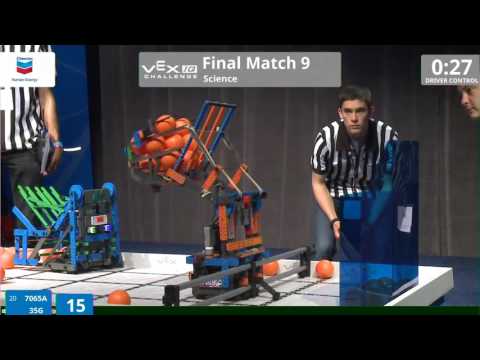 VEX Worlds 2016 - VEXIQ Middle School - Science - Finals 9 (7065A 35G) 144