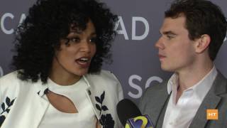 Pearl Thusi, Jay Armstrong Johnson on filming fight scenes in 'Quantico' | Hot Topics video