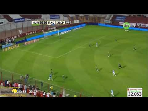 GOL DE MARTINEZ -(0-1)- Huracan vs Racing - Torneo Primera Division 2016 - HD