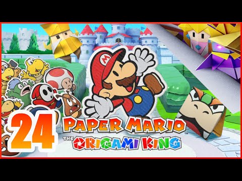 Rubber Band Boss Fight - Paper Mario: The Origami King Walkthrough - Part 24