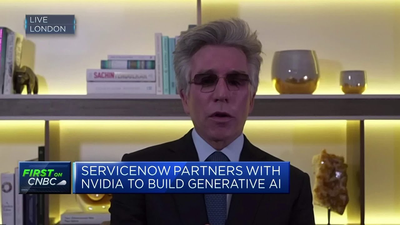 Generative A.I. will improve productivity dramatically, says ServiceNow's Bill McDermott