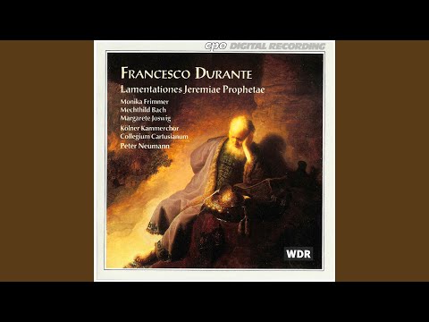 De lamentatione Jeremiæ prophetæ, Lectio prima: No. 8, Largo. Jerusalem, convertere