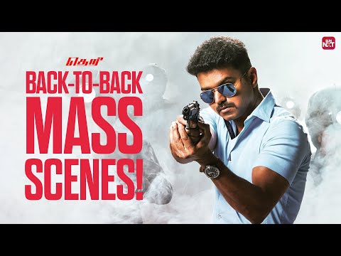 Thalapathy Vijay’s Ultimate Mass Scenes from Theri! 🔥 | Atlee | Samantha | Sun NXT