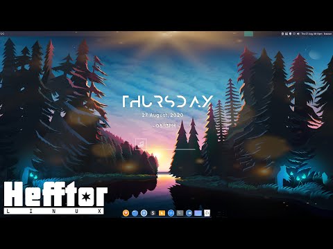 HefftorLinux | Stylish and Polished XFCE Desktop