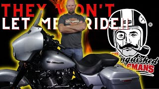 DGR WONT LET ME RIDE my Harley-Davidson Street Glide | Distinguished Gentleman's Ride 2021