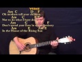 House of the Rising Sun - Guitar Fingerstyle Cover ...