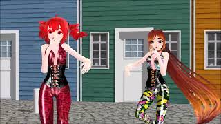 【MMD】ビビデバ【重音テト】