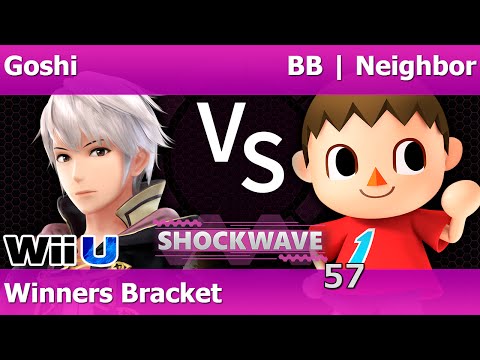SW 57 Smash 4 - Goshi (Robin) vs BB | Neighbor (Villager, Marth) - Winners Bracket
