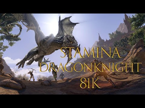 ESO | StamDk 81k Dps | Scalebreaker 21mil | easyDk | Console