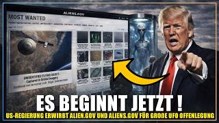 Grade passiert: Geheime UFO Webseite der Trump Regierung bestätigt (Kein Gerücht!)