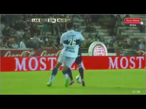 Gol de Sand - Lanus 1 x 0 Gimnasia LP - Fecha 12 - Liga Argentina