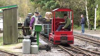 preview picture of video 'Amberley Museum Autumn Industrial Trains Day 21 Oct 2012'