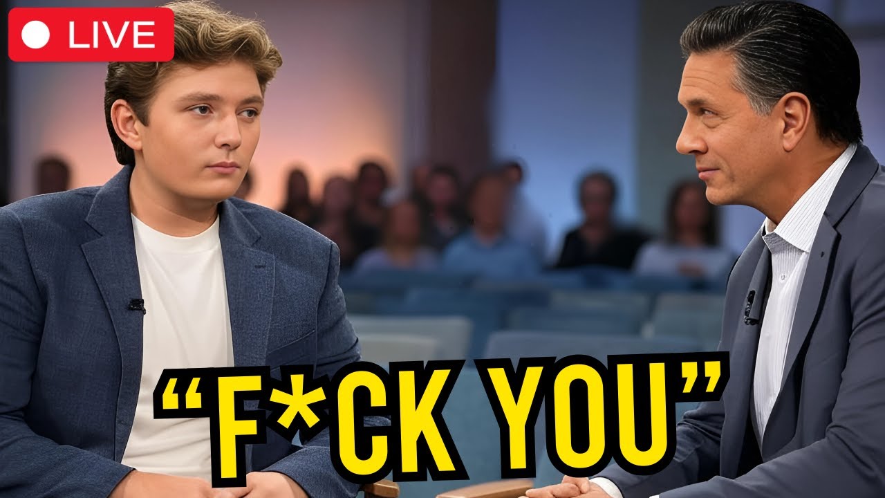 Barron Trump FURIOUS After Interviewer Asks This About His Father!