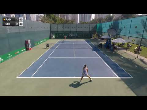 Lola Radivojevic [Q] - Isabella Shinikova [Q] | W100 Dubai 2023 Round of 32