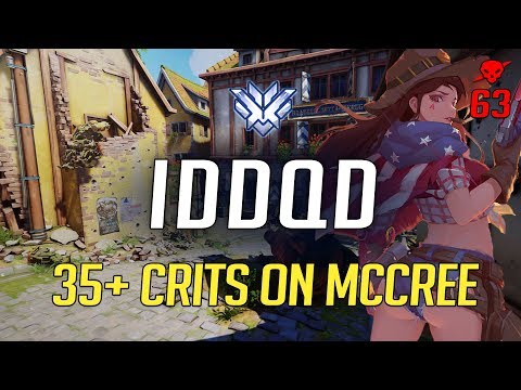 SF iddqd - 35+ CRITS ON MCCREE [63 kills on Eichenwald]