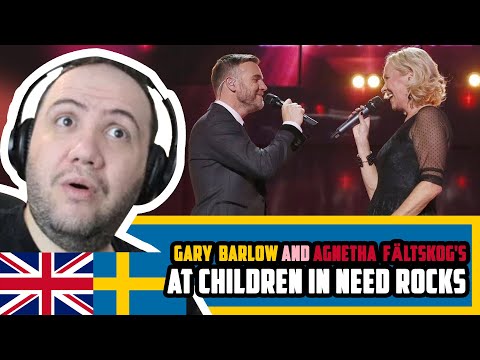 🇬🇧🇸🇪 Gary Barlow and Agnetha Fältskog's at Children In Need Rocks - BBC | TEACHER PAUL REACTS