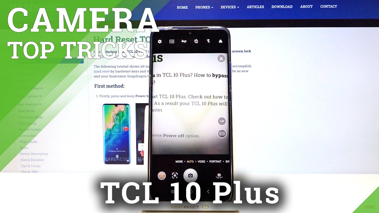 Camera Top Tricks on TCL 10 Plus – Camera Best Features