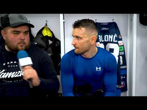 Peter Bjalončík po zápase s Michalovcami (39. kolo)