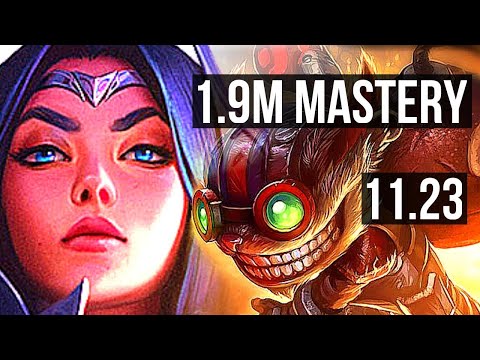 IRELIA vs ZIGGS (TOP) (DEFEAT) | 1.9M mastery, 6 solo kills, Dominating | EUW Diamond | 11.23