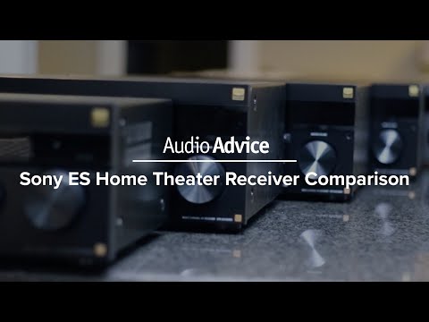 Sony ES Home Theater Receiver Comparison