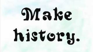 Alyson Stoner - Make History Preview With Lyrics On - Screen (HQ)