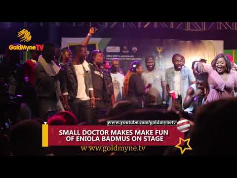 SMALL DOCTOR MAKES A JOKE ITEM OUT OF ENIOLA BADMUS (Nigerian Music & Entertainment)
