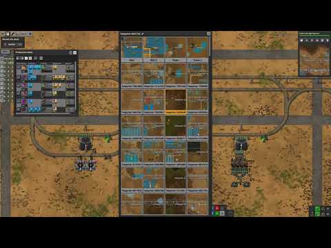 Factorio 1.0 - Bob - Angel - Megabase - EP208 - Raw crystal + Save game