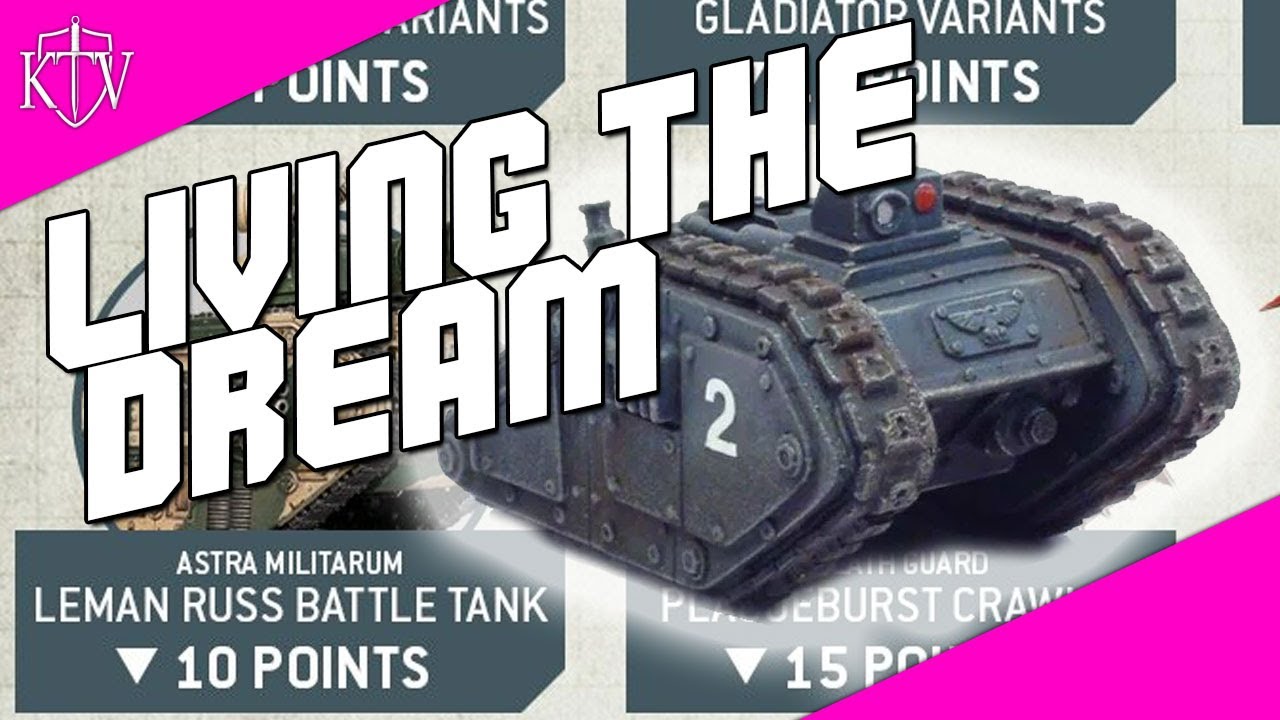 These points changes will let me live my Armoured Company DREAM