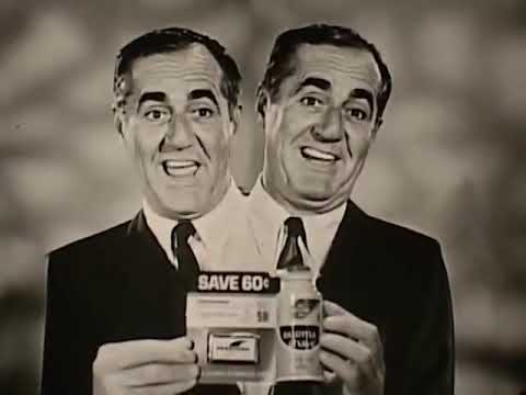 Jim Backus for Personna Razor Blade w. Burma Shave (1963)
