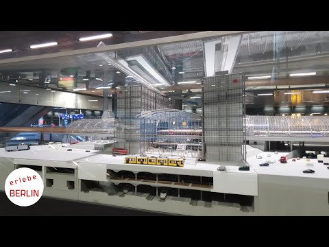 4K] Berlin Central Station - the largest tower station in Europe - Berlin Impressions